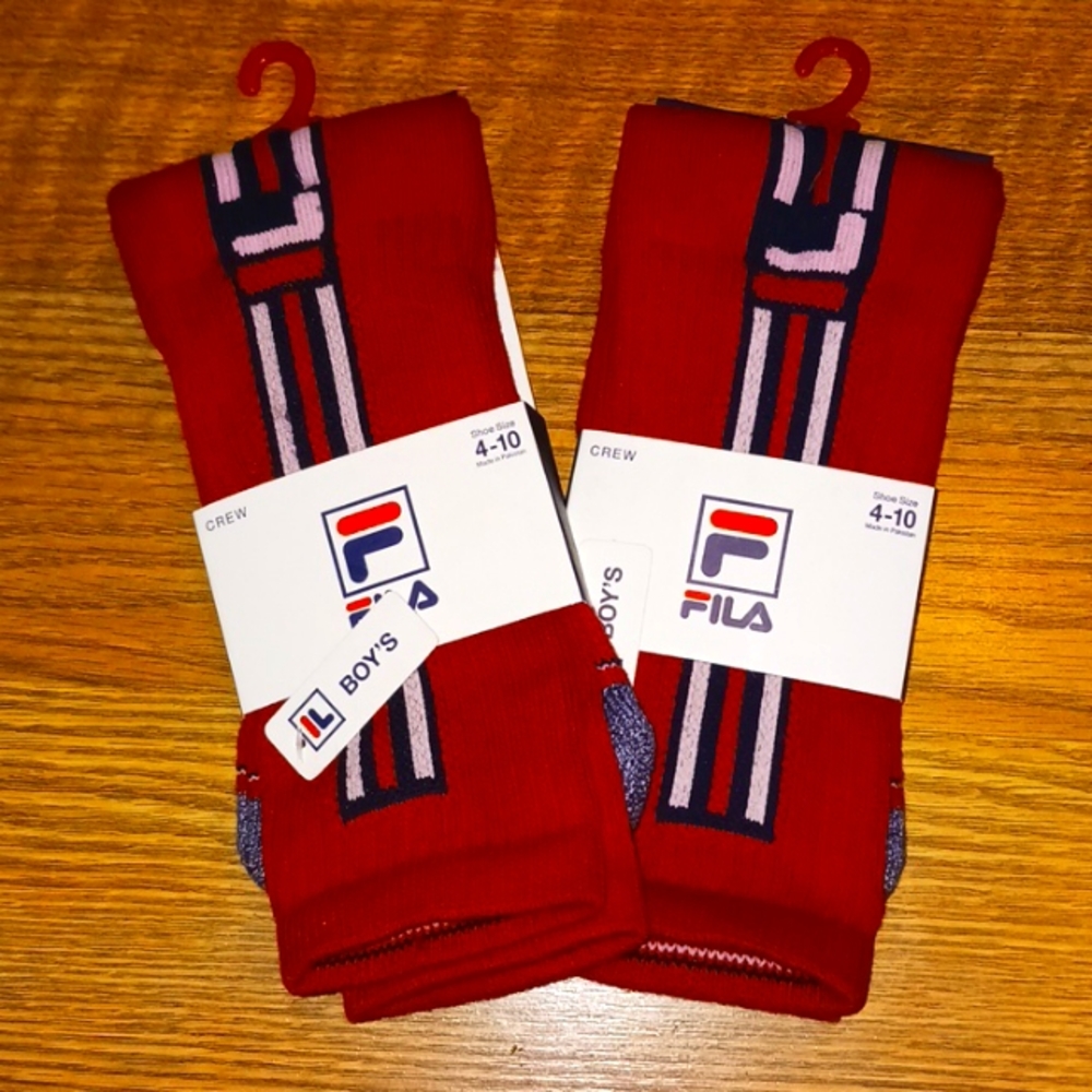 Boy's Fila Crew Socks